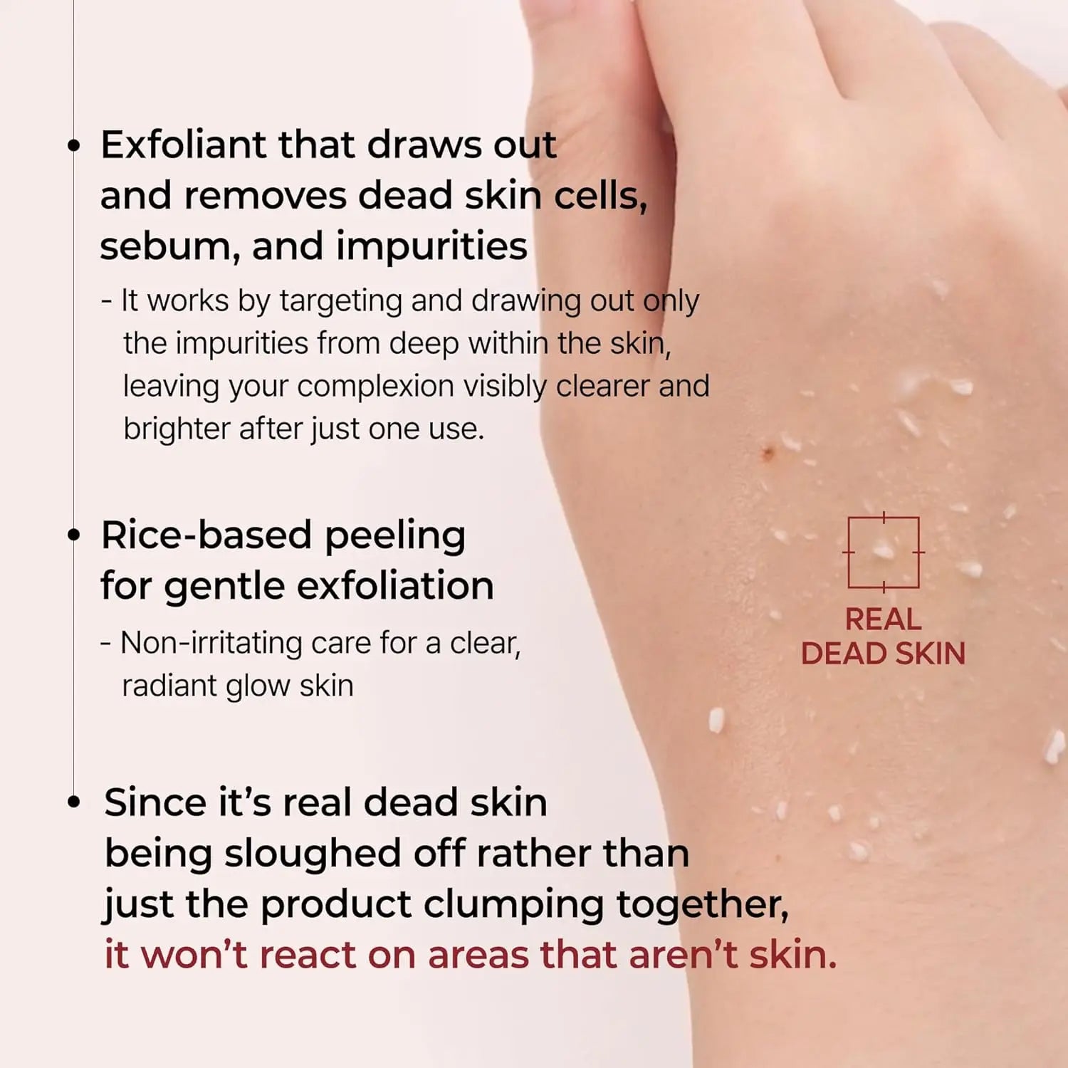 80ml 2-Pack Rice Peeling Ampoule Peel Shot Glow - Soft Exfoliating Scrub, Facial & Body Dead Skin Blackhead Remover All Skin Fri