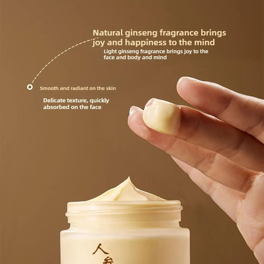 Ginseng Face Cream Anti-wrinkle Moisturizing Smoothing Ginseng Serum Anti Aging Reduce Fine Lines Moisturizer Skin Care 60g