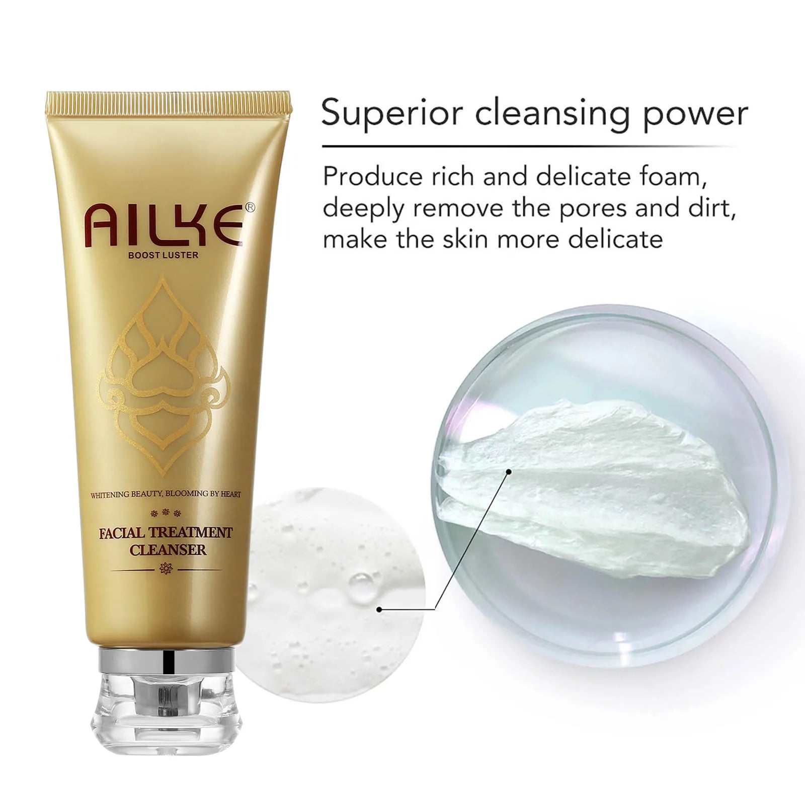 AILKE Whitening Face Care Set For All Skin Types, With Glutathione, Nicotinamide, Reduce Dark Spots, Freckles, Even Skin Tone