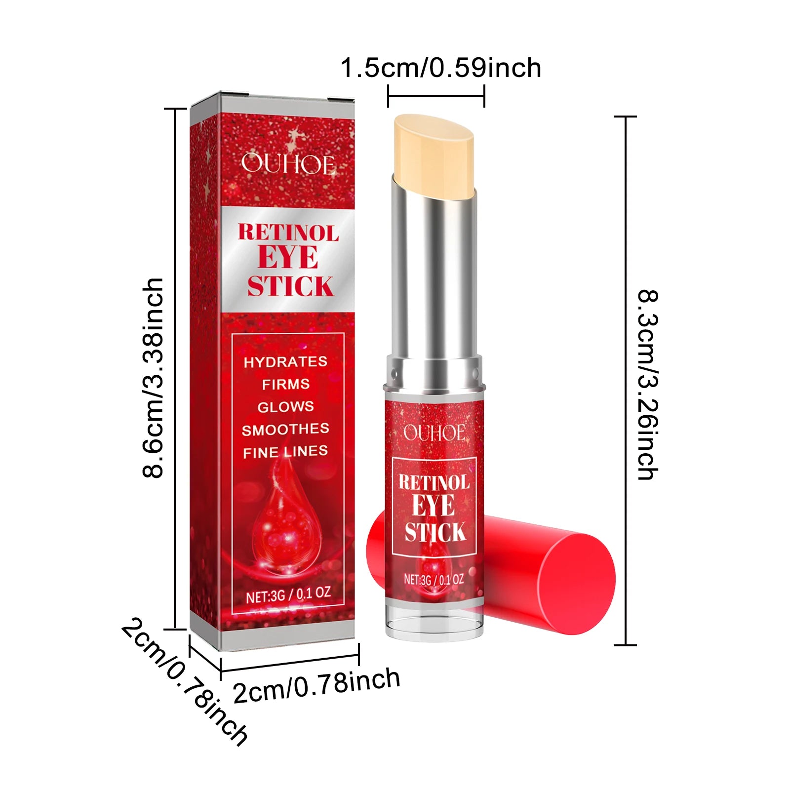 Retinol Eye Cream Stick for Smooth Bright Eyes