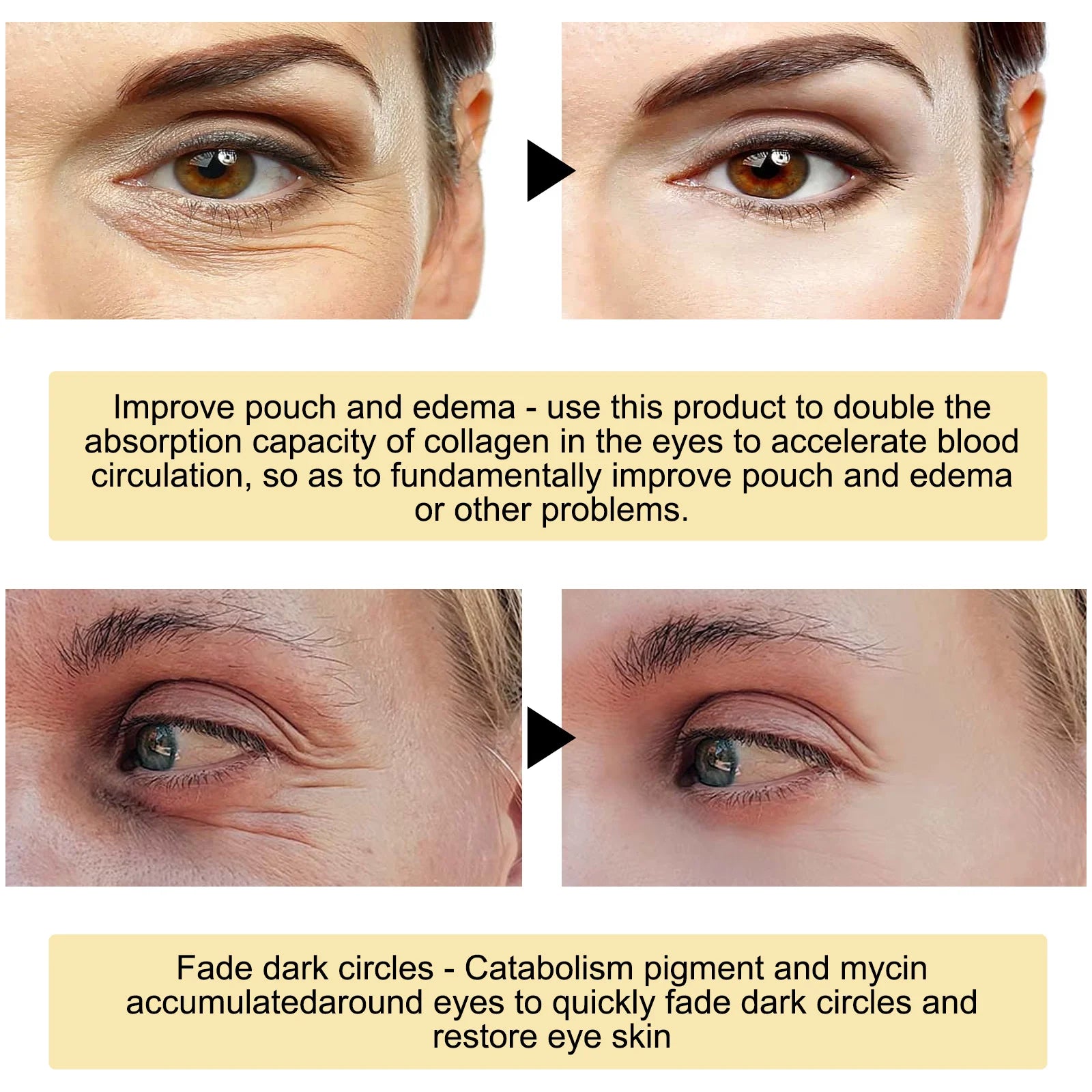 24K Gold Eye Patches for Hydrated Refreshed Eyes
