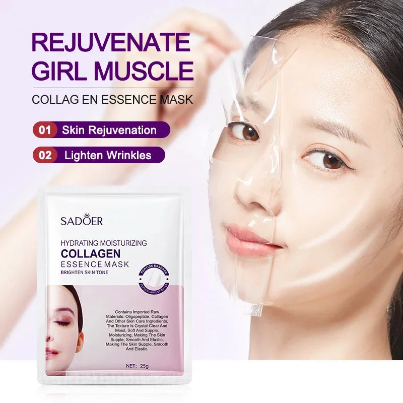 Collagen Facial Mask for Hydrated Smooth Radiant Skin