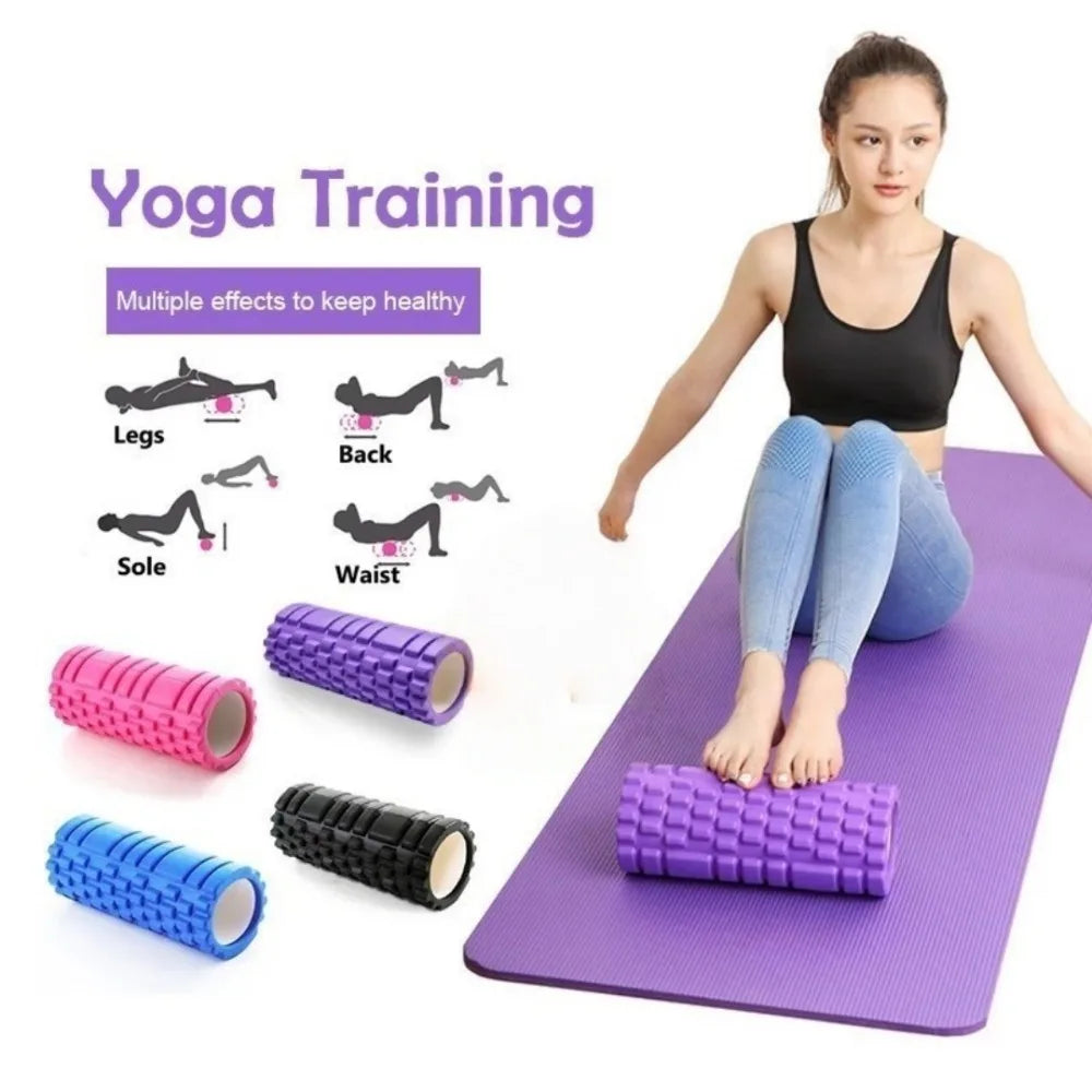 Yoga Foam Roller for Stretching and Muscle Relief