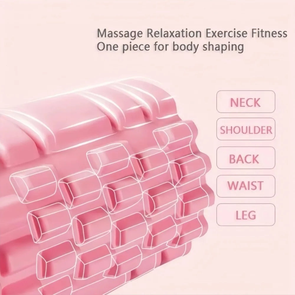 Yoga Foam Roller for Stretching and Muscle Relief