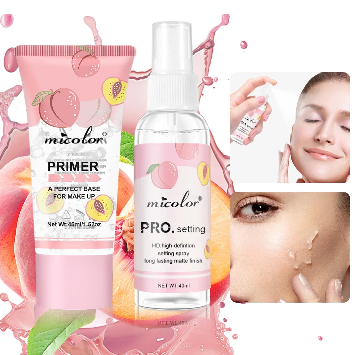 Makeup Primer and Setting Spray Duo Set