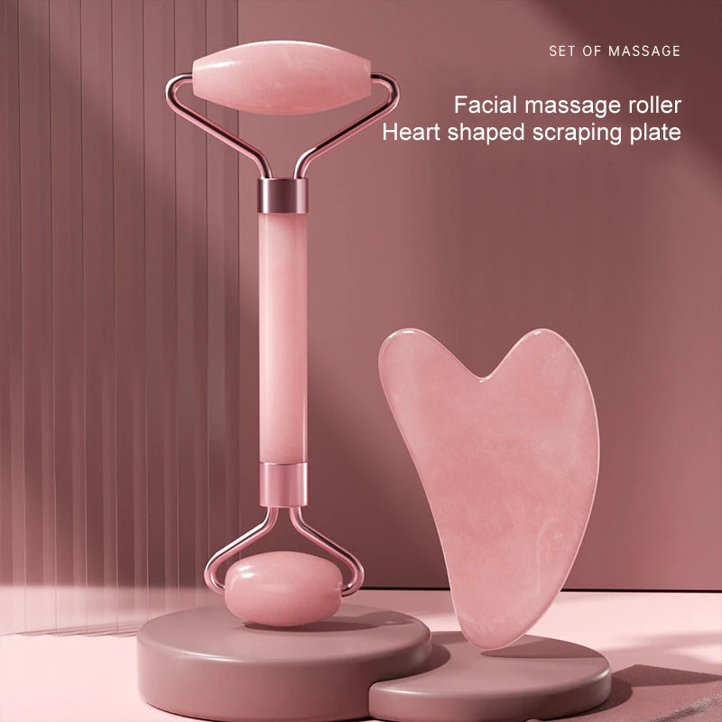 Daily Facial Massage Roller for Relaxation and Care