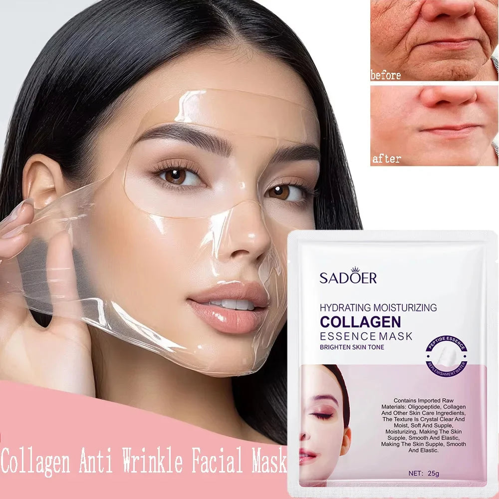 Collagen Facial Mask for Hydrated Smooth Radiant Skin