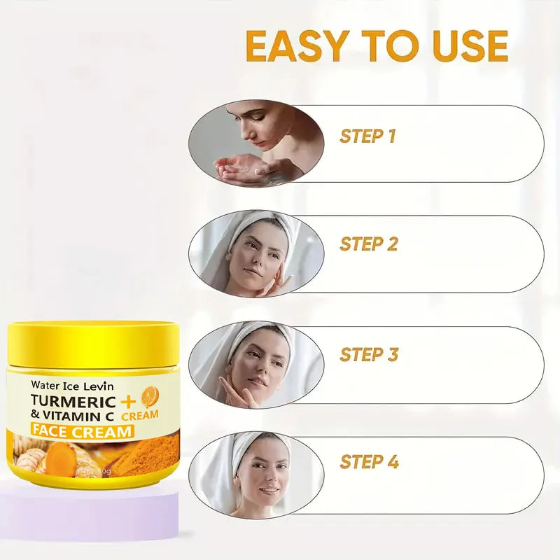 Turmeric Vitamin C Face Cream for Radiant Skin