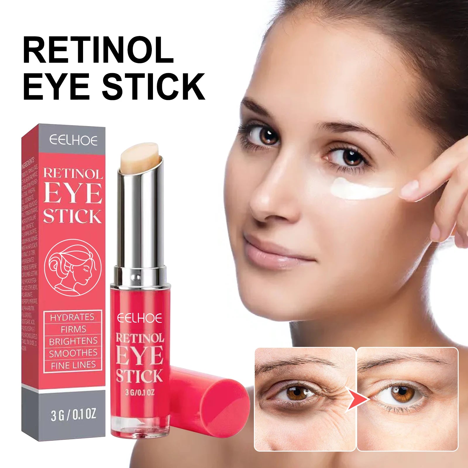 Retinol Eye Repair Stick for Smoother Brighter Eyes