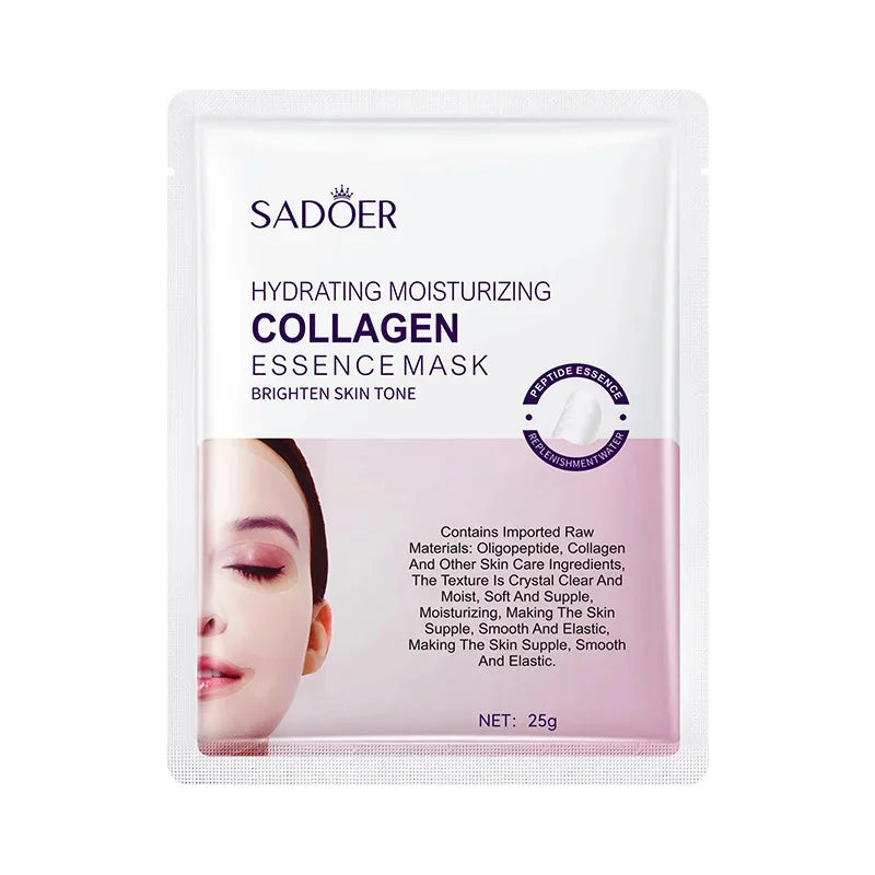 Collagen Facial Mask for Hydrated Smooth Radiant Skin