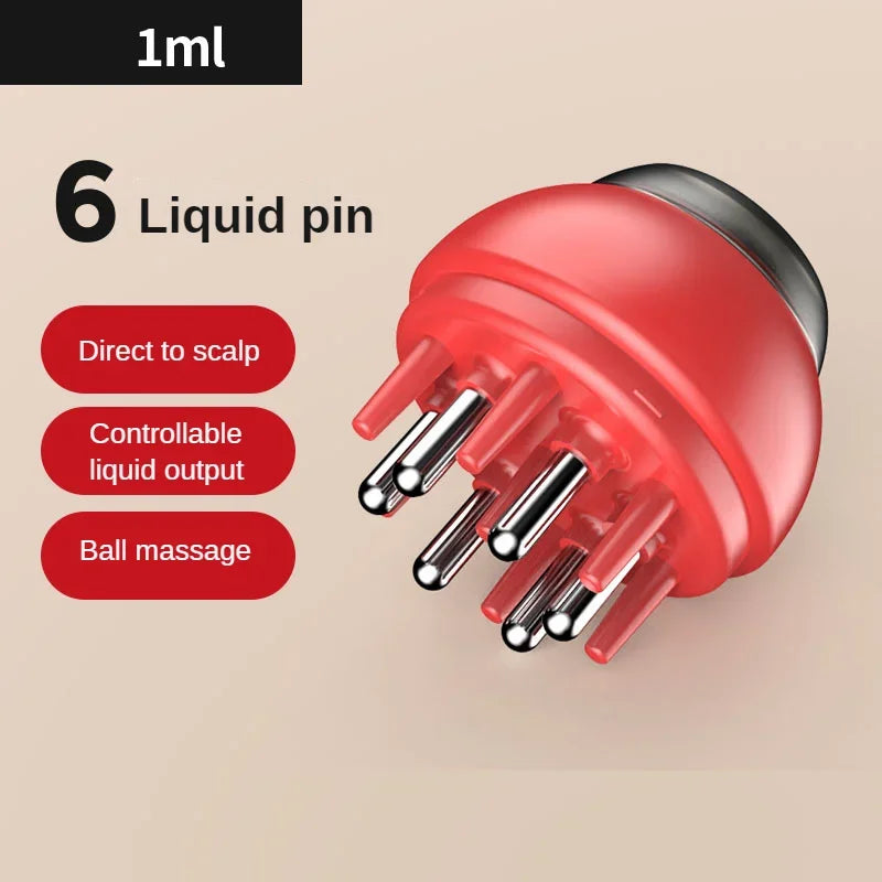 Scalp Applicator Liquid Comb for Hair Growth Serum Oil Nourish Mini Portable Hair Roots Massage Medicine Comb Hair Head Massager