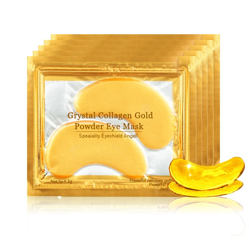Gold Collagen Eye Patches for Hydrated Bright Eyes
