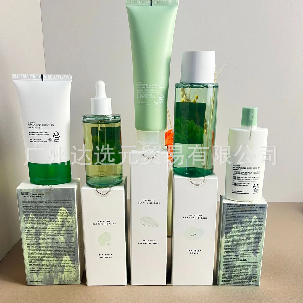 Skin1004 Skin Care Tea Tree Assassin Mask, Essence, Facial Cleaner, Cream, Toner, Makeup Remover, Sunscreen Combination