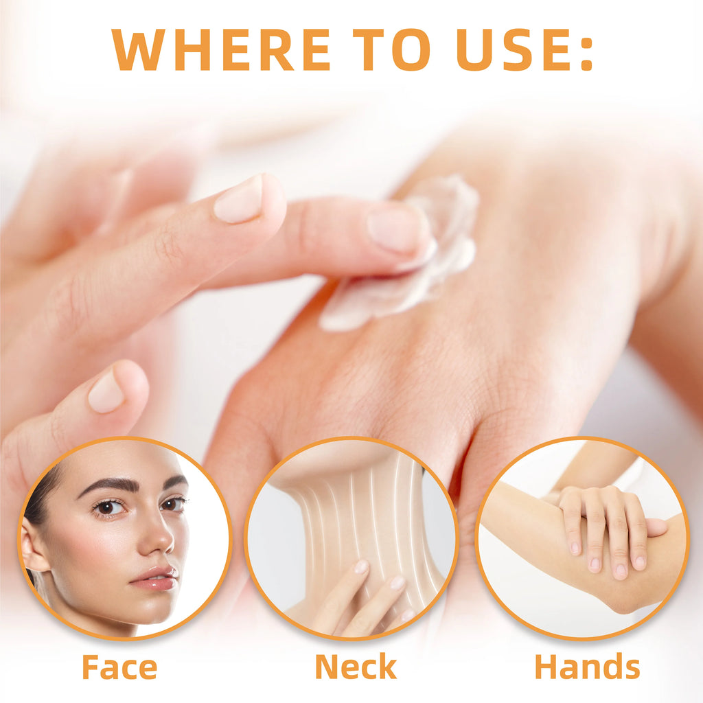 Face & Neck Lifting Firming Night Cream: Firms Face & Neck, Hydrates & Smooths Light Skin. Non-Greasy, Skincare Lovers' Choice