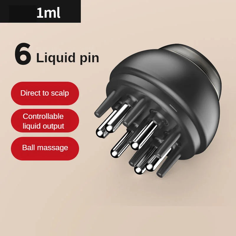 Scalp Applicator Liquid Comb for Hair Growth Serum Oil Nourish Mini Portable Hair Roots Massage Medicine Comb Hair Head Massager