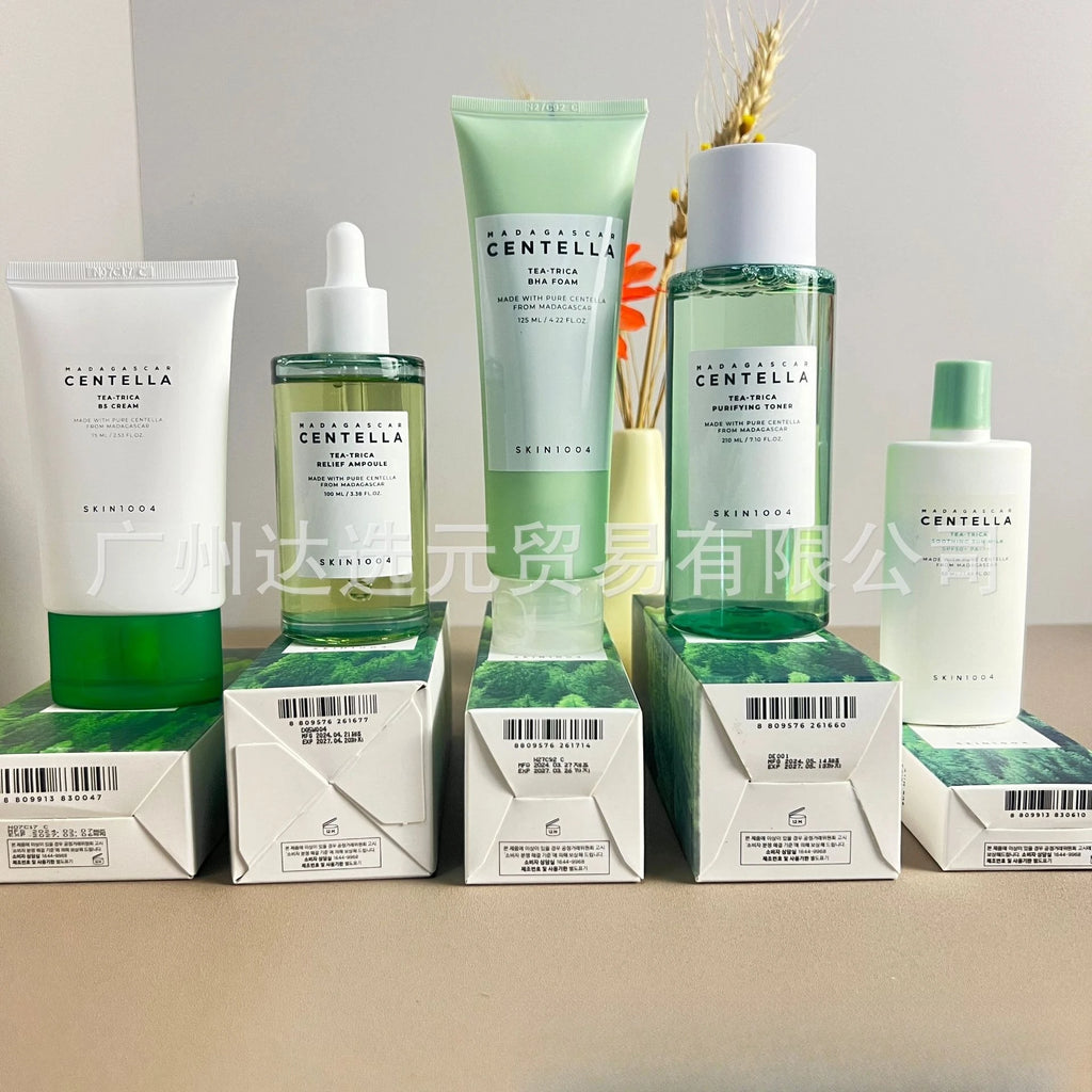 Skin1004 Skin Care Tea Tree Assassin Mask, Essence, Facial Cleaner, Cream, Toner, Makeup Remover, Sunscreen Combination