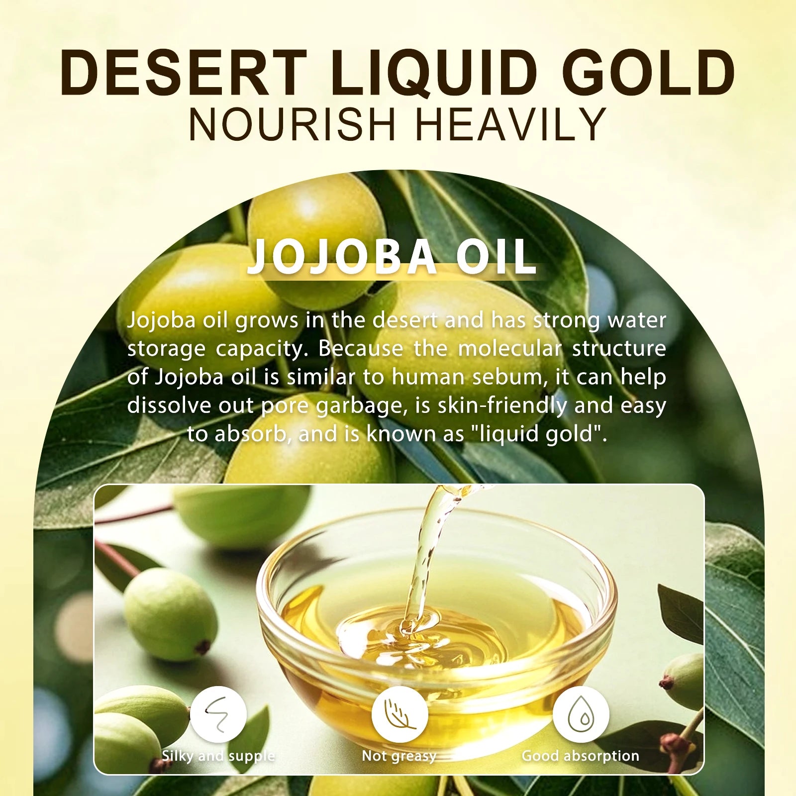 128ml Jojoba Oil Moisturizing Skin Hands Shoulder All Skin Types Nourishing Body Suitable For All Hair Types Gifts Massage Oils