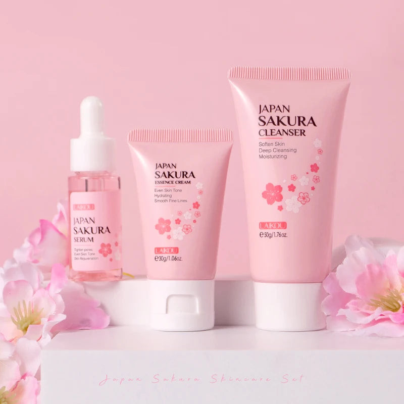 Sakura Skincare Set for Hydrated