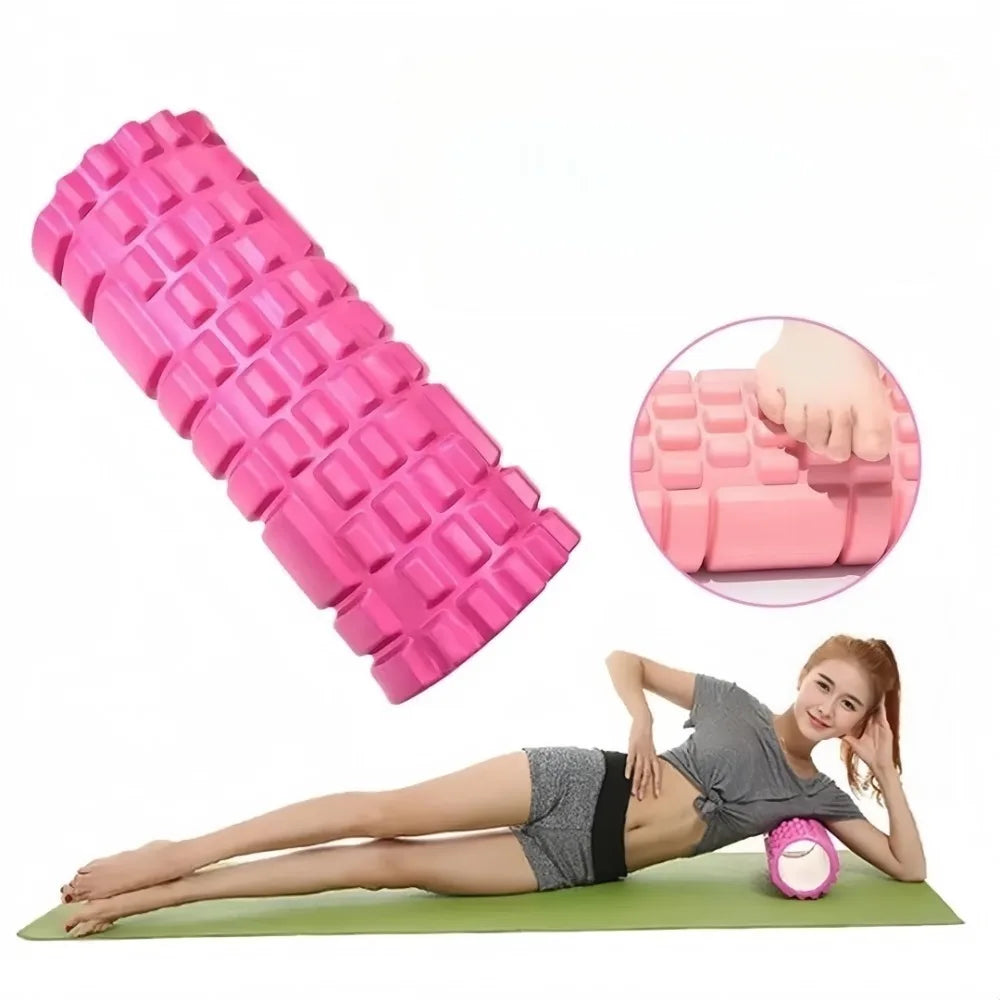 Yoga Foam Roller for Stretching and Muscle Relief