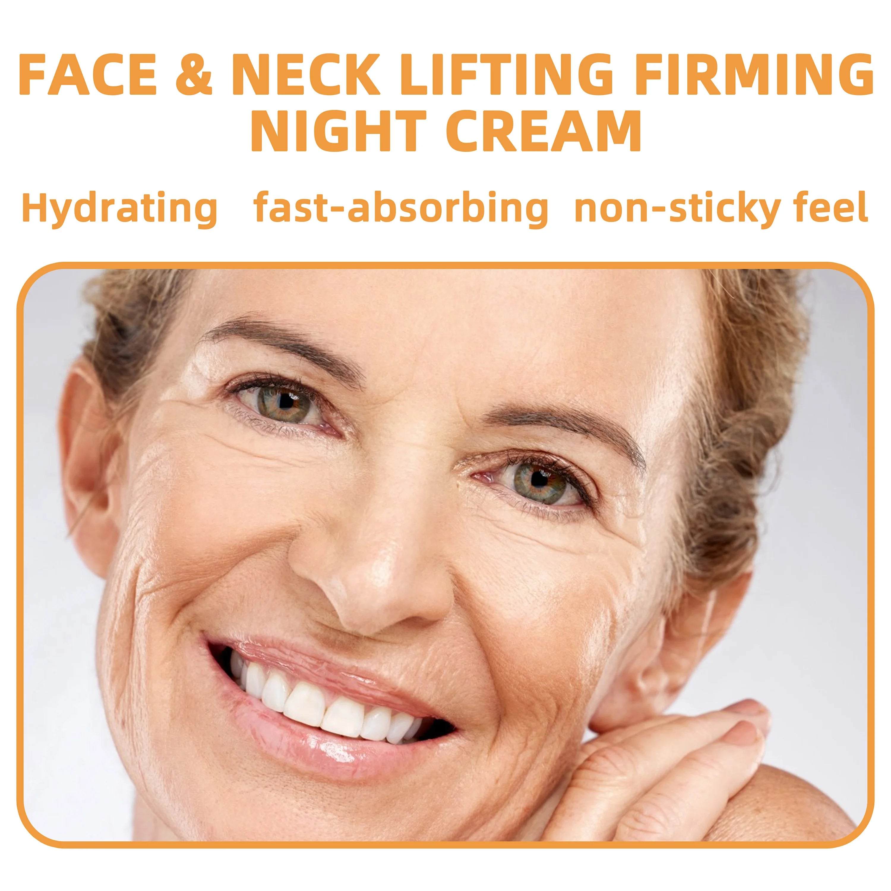 Face & Neck Lifting Firming Night Cream: Firms Face & Neck, Hydrates & Smooths Light Skin. Non-Greasy, Skincare Lovers' Choice